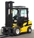 Установка отопителя погрузчика Yale